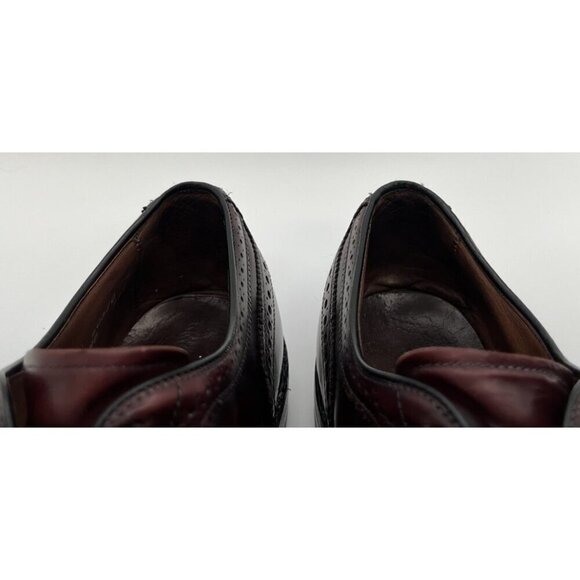 Allen Edmonds McAllister Burgundy Leather Brogue Oxford Dress Shoes Size 9D main image 6